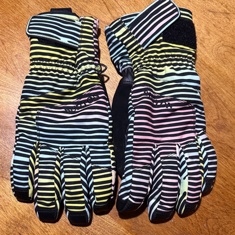 Burton Striped Multicolor Gloves